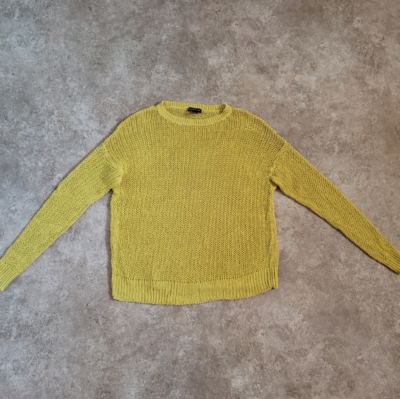 EILEEN FISHER Organic-Linen & Organic-Cotton Ribbed Sweater - Picture 4 of 5